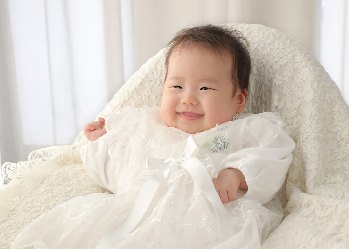 笑顔のお宮参り